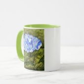 Hydrangeawatercolor-Tasse Tasse (Vorderseite Links)
