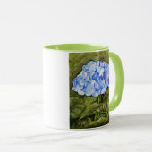 Hydrangeawatercolor-Tasse Tasse (VorderseiteRechts)