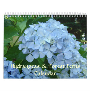 HYDRANGEEN & WALDFARN-KALENDER Geschenke Kalender