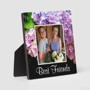 Hydrangegarten Rosa lila blaugrüne Blüte Fotoplatte