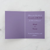 Hydrangen für Ihren Hochzeitstag Ankündigung (Innenseite)