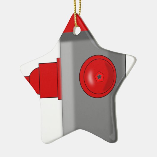 Hydrant Keramik Ornament (Links)
