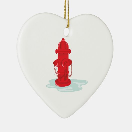 Hydrant Keramikornament (Rechts)