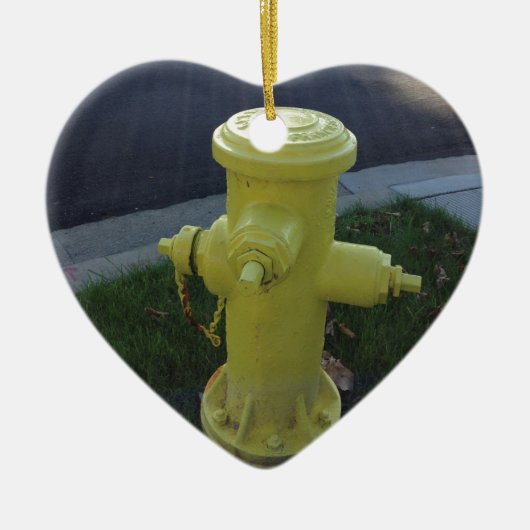 Hydrant Keramikornament (Vorne)