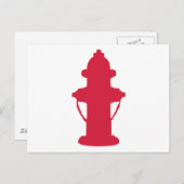 Hydrant Postkarte (Vorne/Hinten)