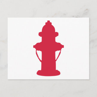 Hydrant Postkarte