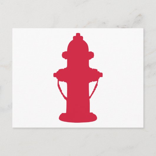 Hydrant Postkarte (Vorderseite)