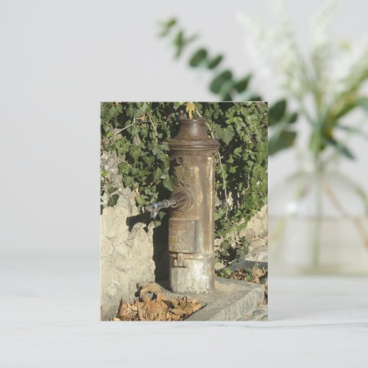 Hydranten Postkarte (Stehend Vorderseite)