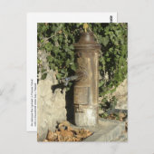 Hydranten Postkarte (Vorne/Hinten)
