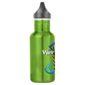 Hydrat und Repräsentation Edelstahlflasche (Links)