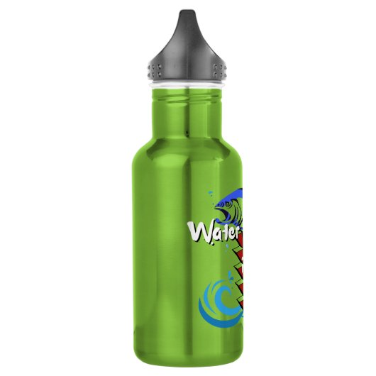 Hydrat und Repräsentation Edelstahlflasche (Links)