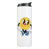 Hydratationsmotivation: Stündliche Wasserflasche Thermosbecher (Nach links gedreht)