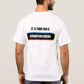 Hydratationspause T-Shirt (Rückseite)