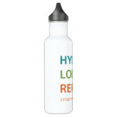 Hydrate Lobby Wiederholung Wasserflasche Edelstahlflasche (Links)