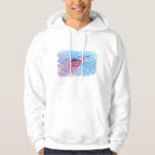 Hydrated Flamingo Hoodie (Vorderseite)