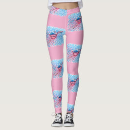 Hydrated Flamingo Leggings