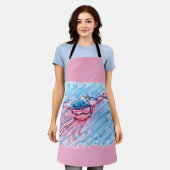 Hydrated Flamingo Schürze (Getragen)