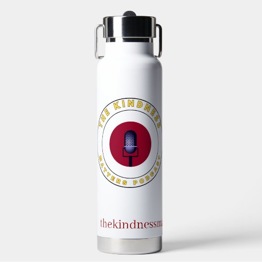 Hydration and Kindness Trinkflasche (Vorderseite)
