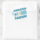 Hydration-Fashion-Sticker Runder Aufkleber (Tasche)