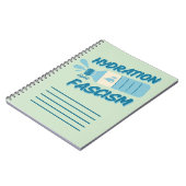 Hydration Fights Faschismus-Notebook Notizblock (Linke Seite)