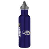Hydration Motivation Water Bottle Lemonade Slogan Edelstahlflasche (Rechts)