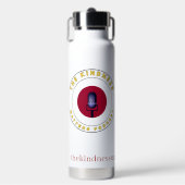 Hydration und Freundlichkeit Trinkflasche (Vorderseite)