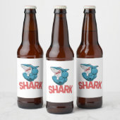 "Hydration Vibes – Custom Reusable Water Bottle" Bierflaschenetikett (Flaschen)