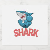 "Hydration Vibes – Custom Reusable Water Bottle" Bierflaschenetikett (Einzelnes Label)