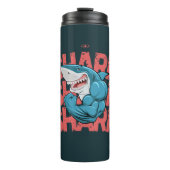 "Hydration Vibes – Individuelle wiederverwendbare  Thermosbecher (Vorderseite)