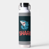 "Hydration Vibes – Individuelle wiederverwendbare  Trinkflasche (Vorne)