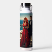 #HydrationGoalsWaterBottle Trinkflasche (Vorne)