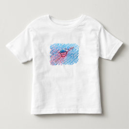 Hydratisierter Flamingo Kleinkind T-shirt