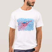 Hydratisierter Flamingo T-Shirt (Vorderseite)