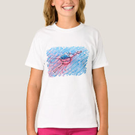 Hydratisierter Flamingo T-Shirt