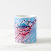Hydratisierter Flamingo Verwandlungstasse (Mittel)