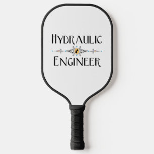 Hydraulik-Ingenieur Dekorative Linie Pickleball Schläger
