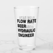 Hydraulik-Ingenieur Glas (Rückseite)