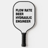 Hydraulik-Ingenieur Pickleball Schläger (Rückseite)
