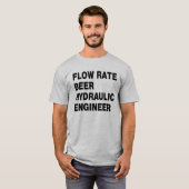 Hydraulik-Ingenieur T-Shirt (Vorne ganz)