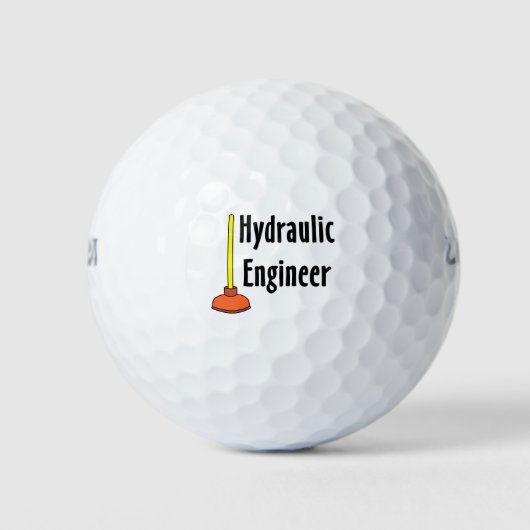 Hydraulik-Ingenieurtoilette Golfball (Vorderseite)