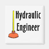 Hydraulik-Ingenieurtoilette Magnet (Vorne)