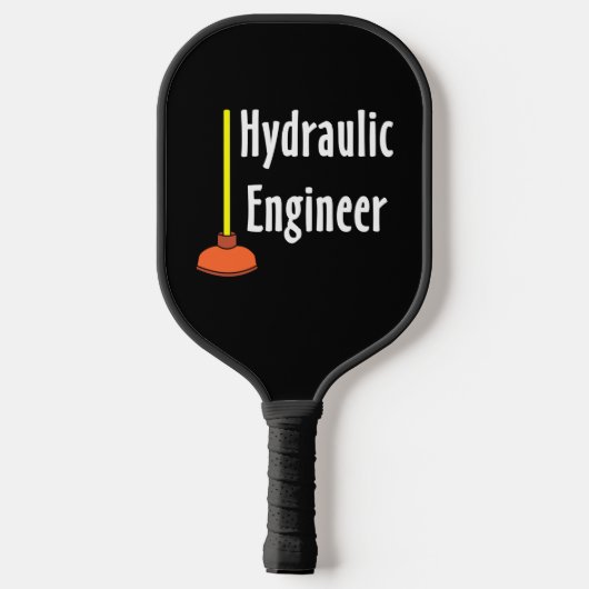 Hydraulik-Ingenieurtoilette Pickleball Schläger (Rückseite)