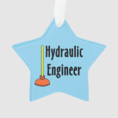 Hydraulische Toilettenspülung Ornament (Rückseite)