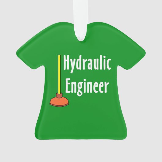 Hydraulische Toilettenspülung Ornament (Rückseite)