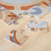 Hydraulische Zementfliesen: Mosaik-Trend. Puzzle (Seite)