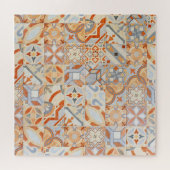 Hydraulische Zementfliesen: Mosaik-Trend. Puzzle (Horizontal)