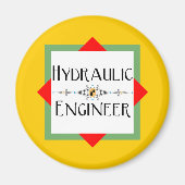 Hydraulischer Engineerblock Magnet (Vorne)