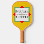 Hydraulischer Engineerblock Pickleball Schläger (Vorderseite)