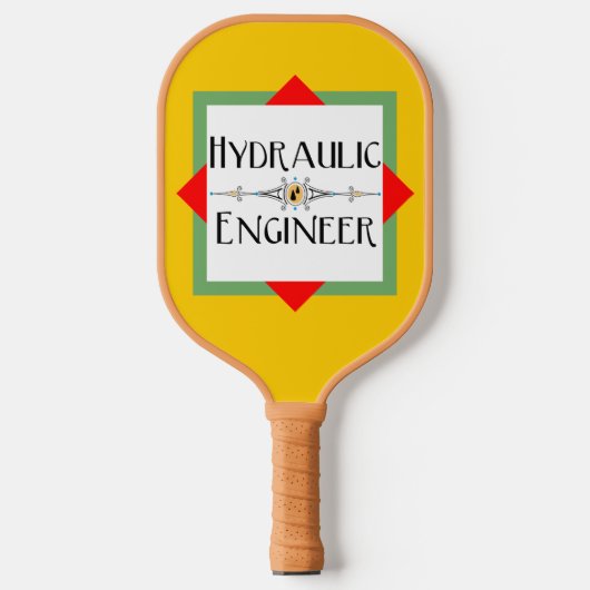 Hydraulischer Engineerblock Pickleball Schläger (Vorderseite)