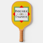 Hydraulischer Engineerblock Pickleball Schläger (Rückseite)